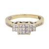 Image 1 : 0.5 ctw Diamond Ring - 10KT Yellow Gold