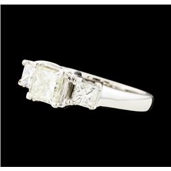 1.36 ctw Diamond Ring - 14KT White Gold