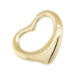 Tiffany and Company Elsa Peretti Open Heart Pendant - 18KT Yellow Gold