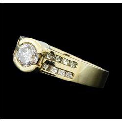 1.02 ctw Diamond Ring - 14KT Yellow Gold