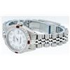 Image 6 : Rolex Ladies Stainless Steel MOP Diamond & Ruby 26MM Datejust Wristwatch