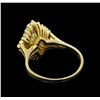 Image 3 : 1.50 ctw Diamond Ring - 14KT Yellow Gold