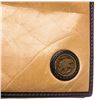 Image 3 : Hunting World Beige Leather Bifold Wallet