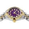 Image 5 : Rolex Ladies 2 Tone Purple Diamond & Ruby Datejust Wristwatch