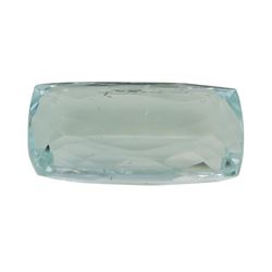 7.55 ct. Natural Cushion Cut Aquamarine