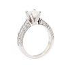 Image 4 : 1.52 ctw Diamond Ring - Platinum