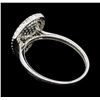 Image 3 : 0.70 ctw Diamond Ring - 14KT White Gold