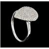 Image 4 : 0.70 ctw Diamond Ring - 14KT White Gold