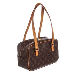 Louis Vuitton Monogram Canvas Leather Cite MM Shoulder Bag