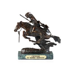 Cheyenne Bronze Replica By Frederic Remington