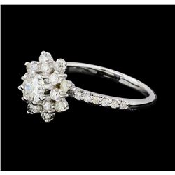 1.00 ctw Diamond Ring - 14KT White Gold