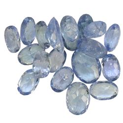 11.2 ctw Oval Mixed Tanzanite Parcel