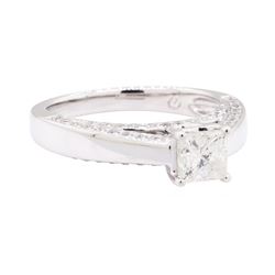 1.28 ctw Diamond Ring - 14KT White Gold