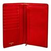 Image 6 : Chanel Red Leather CC Long Wallet