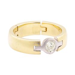 0.26 ctw Diamond Ring - 14KT Yellow And White Gold