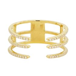 0.3 ctw Diamond Ring - 14KT Yellow Gold