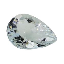 7.91 ct. Natural Pear Cut Aquamarine