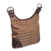 Image 3 : Coach Brown Monogram Canvas Leather Trim Crossbody Handbag
