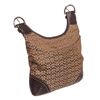 Image 4 : Coach Brown Monogram Canvas Leather Trim Crossbody Handbag
