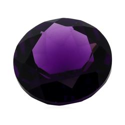 11.00 ct. Natural Round Cut Amethyst