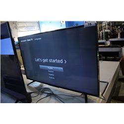 55" SHARP ROKU LCD COLOR TV - SMALL LINE ON SCREEN