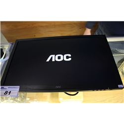 AOC LED COMPUTER MONITOR - #E2460SW