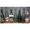 Image 1 : 7 VINTAGE GLASS POP BOTTLES