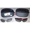 Image 1 : 2 PAIRS NEW RYDERS SUNGLASSES WITH TRAVEL CASES