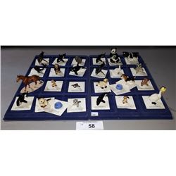 APPROX 26 PORCELAIN FIGURINES