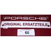 Image 1 : PORCELAIN PORSCHE SIGN