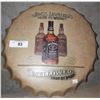 Image 1 : JACK DANIELS METAL BOTTLECAP SIGN