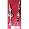 Image 1 : 2 ART GLASS PERFUME BOTTLES