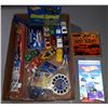 Image 1 : BOX OF ASSORTED HOT WHEELS, HOT WHEELS BOOKS, TRACK, MISC