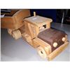 Image 2 : CUSTOM MADE WOOD SEMI TRACTOR TRAILER