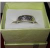 Image 2 : TANZANITE AND DIAMOND RING WITH APPRAISAL OF $450