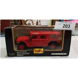 MAISTO DIE CAST HUMMER