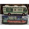 Image 1 : HESS RECREATION VAN IN ORIGINAL BOX