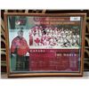Image 1 : SIGNED WALTER GRETZKY 2002 TEAM CANADA OLYMPIC GOLD MEDAL FRAMED POSTER