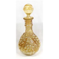 Antique Imperial Carnival Marigold Glass Decanter