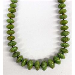 Gaspeite Bead Necklace
