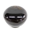 Image 1 : Covered Stoneware Pottery Console Bowl by Brown