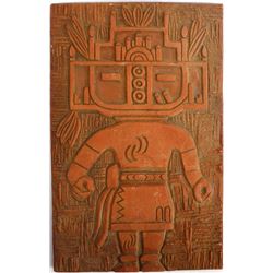 Hopi Pottery Tile by Raymond Warren