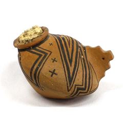 Native American Pueblo Pottery Canteen