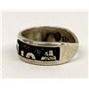 Image 2 : Navajo Sterling Storyteller Ring, Size 13