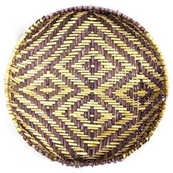 Native American 2-Toned Hopi Sifter Basket