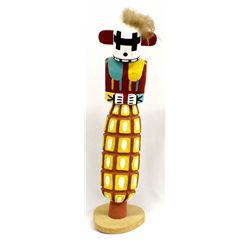 Vintage Hopi Racer Kachina by Donald Atohleker