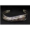 Image 1 : Zuni Sterling & Pink Mother of Pearl Bracelet