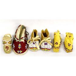 Native American Beaded Leather Miniatures