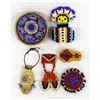 Image 1 : 6 Pieces of Beaded Miniatures