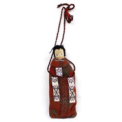 Vintage Native American Cloth Doll in Purse